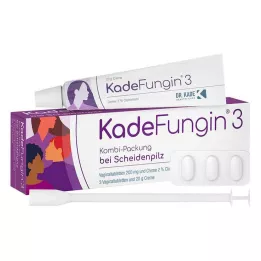 KADEFUNGIN 3 kombinirana pakiranja 20 g krema + 3 vaginalne tablete, 1 kos