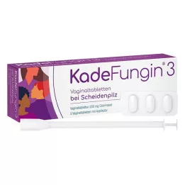 KADEFUNGIN 3 vaginalne tablete, 3 kos