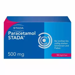PARACETAMOL STADA 500 mg svečke, 10 kosov