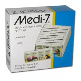 MEDI 7 odmerkov zdravila za 7 dni bela, 1 kos