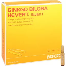 GINKGO BILOBA HEVERT Ampule za injiciranje, 100 kos