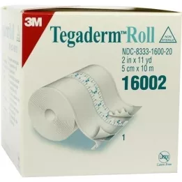 TEGADERM 3M omet 5 cmx10 m rola 16002, 1 kos