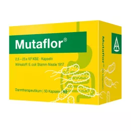 MUTAFLOR gastrorezistentne trde kapsule, 50 kos