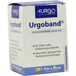 URGOBAND Kratek raztegljivi povoj 8 cmx5 m, 1 kos