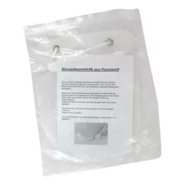 STRUMPFANZIEHHILFE Plastika s trakom, 1 kos