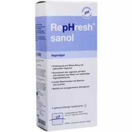 REPHRESH Napolnjeni aplikatorji za vaginalni gel, 4 kosi
