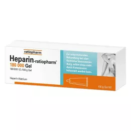 HEPARIN-RATIOPHARM 180.000 ie gela, 100 g
