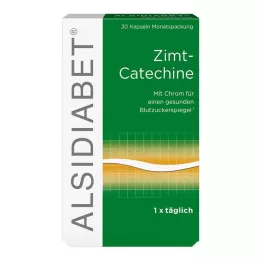 ALSIDIABET Cimet katehini za diabetike tipa II kapsule, 30 kosov