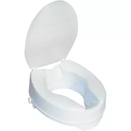 TOILETTENSITZERHÖHUNG 13 cm brez pokrova+držalne sponke, 1 kos