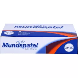 MUNDSPATEL Lesena škatla, 100 kosov