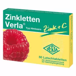 ZINKLETTEN Verla Malinove pastile, 50 kom