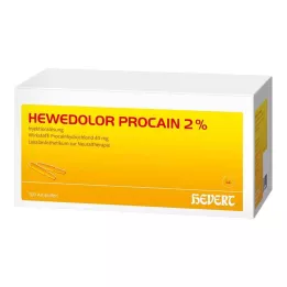 HEWEDOLOR Prokain 2% ampule, 100 kos