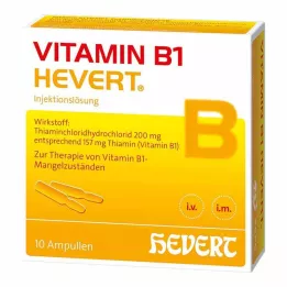 VITAMIN B1 HEVERT ampule, 10 kos