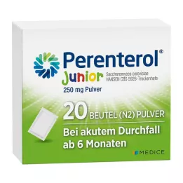 PERENTEROL Junior 250 mg plastenka s praškom, 20 kos