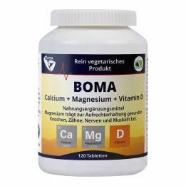 Kalcij, magnezij, vitamin D, tablete, 120 kos