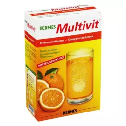 HERMES Multivit šumeče tablete, 60 kos