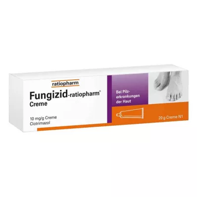 FUNGIZID-ratiopharm krema, 20 g FUNGIZID-ratiopharm krema, 20 g