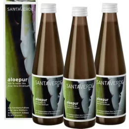 ALOE VERA SAFT 100% organsko varčno pakiranje, 3X330 ml