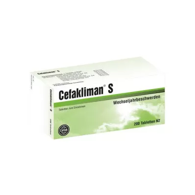 CEFAKLIMAN S tablete, 200 kos CEFAKLIMAN S tablete, 200 kos