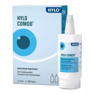 HYLO-COMOD Kapljice za oko, 2X10 ml HYLO-COMOD Kapljice za oko, 2X10 ml