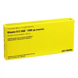 VITAMIN B12 AAA 1000 μg ampule, 10X1 ml
