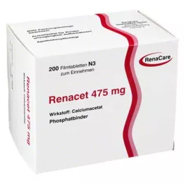 RENACET 475 mg filmsko obložene tablete, 200 kom