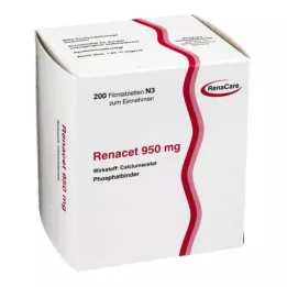 RENACET 950 mg filmsko obložene tablete, 200 kos