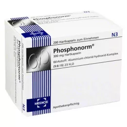 PHOSPHONORM Trde kapsule, 200 kos