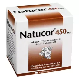 NATUCOR 450 mg filmsko obložene tablete, 100 kos