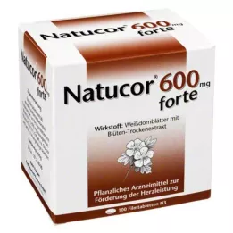 NATUCOR 600 mg forte filmsko obložene tablete, 100 kos