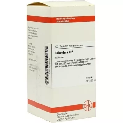 CALENDULA D 2 tableti, 200 kos CALENDULA D 2 tableti, 200 kos