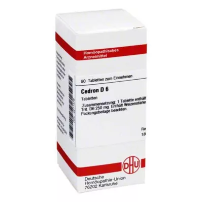 CEDRON D 6 tablet, 80 kos CEDRON D 6 tablet, 80 kos