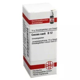 COCCUS kaktusi D 12 Globuli, 10 g