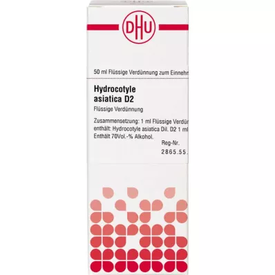 HYDROCOTYLE asiatica D 2 razredčitev, 50 ml HYDROCOTYLE asiatica D 2 razredčitev, 50 ml