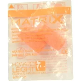 HOWARD Leight Matrix oranžni čepki za ušesa, 2 kom
