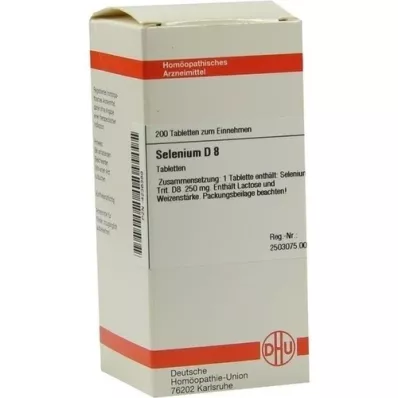 SELENIUM D 8 tablet, 200 kos SELENIUM D 8 tablet, 200 kos