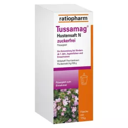 TUSSAMAG Sirup proti kašlju N brez sladkorja, 175 g