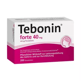TEBONIN forte 40 mg filmsko obložene tablete, 200 kom