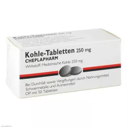 KOHLE Tablete, 50 kom