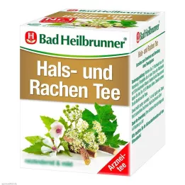 BAD HEILBRUNNER Filter vrečke za grlo in grlni čaj, 8X1,75 g