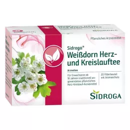 SIDROGA Filter vrečke glogovega srčnega in obtočnega čaja, 20X1,5 g
