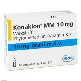 KONAKION MM 10 mg raztopina, 10 kos