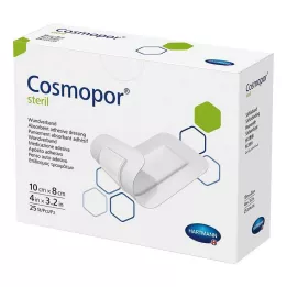 COSMOPOR sterilna obloga za rane 8x10 cm, 25 kos