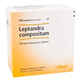 LEPTANDRA COMPOSITUM Ampule, 100 kos