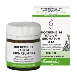 BIOCHEMIE 14 Kalium bromatum D 12 tablet, 80 kom