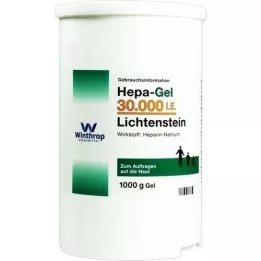 HEPA GEL 30.000 IU Lichtenstein, 1000 g