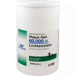 HEPA GEL 60.000 IU Lichtenstein, 1000 g