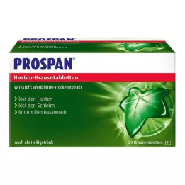 PROSPAN Šumeče tablete proti kašlju, 20 kom