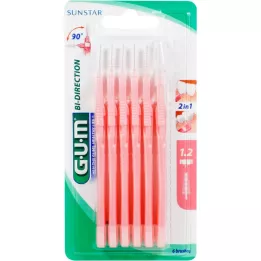 GUM Proxabrush Bi-Directional fine, 6 kos