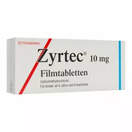 ZYRTEC Filmsko obložene tablete, 20 kom